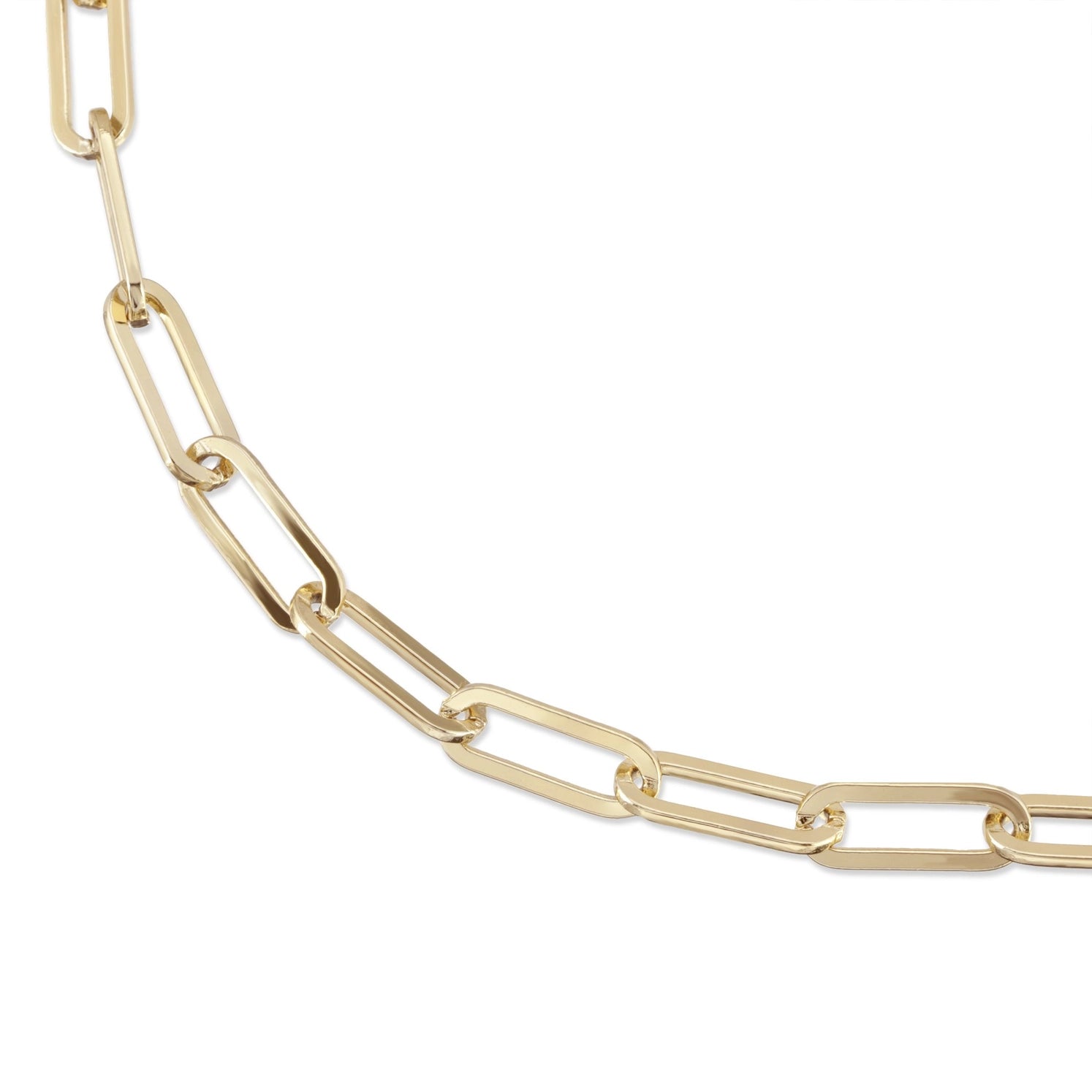 Eklexic Large Elongated Link Lariat 26"