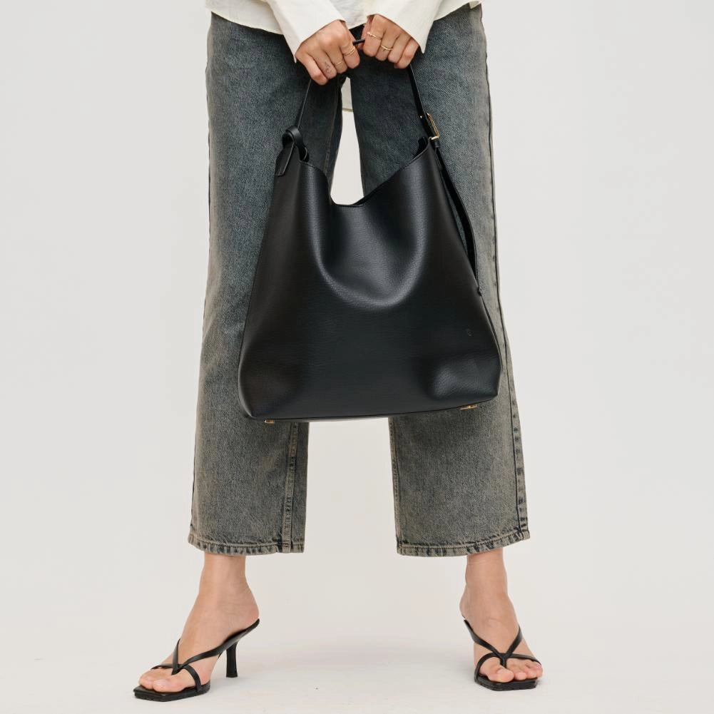 Urban Expressions Zelda Hobo in Black