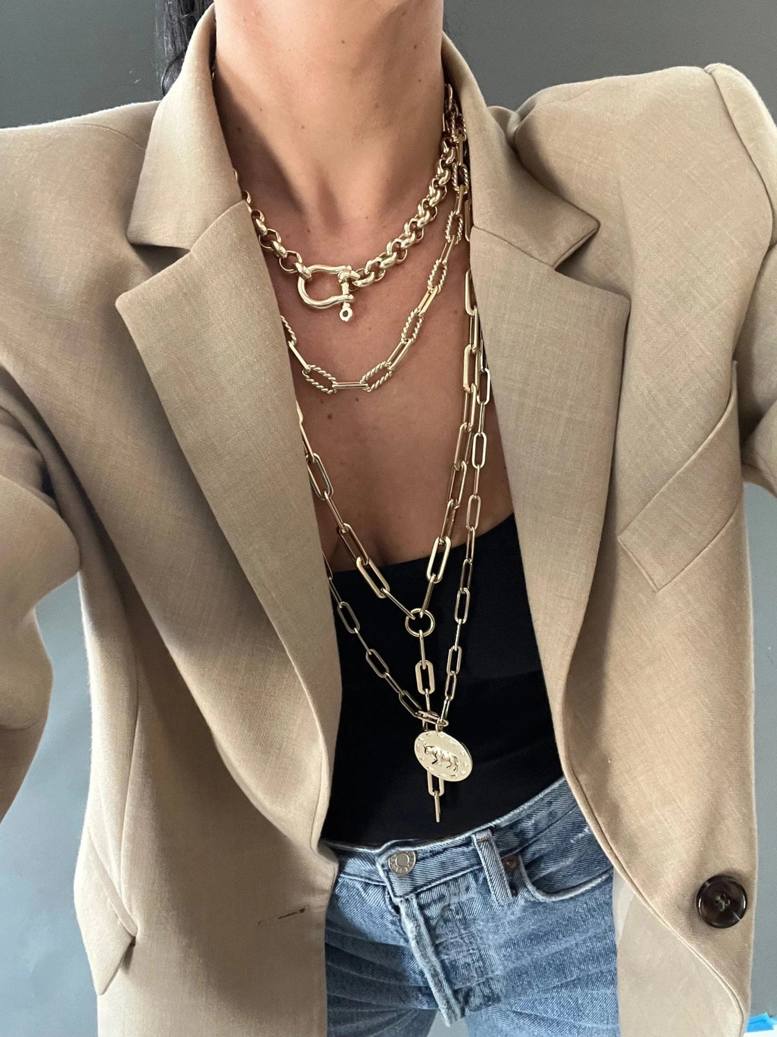 Eklexic Gisele XI Paper Clip Chain