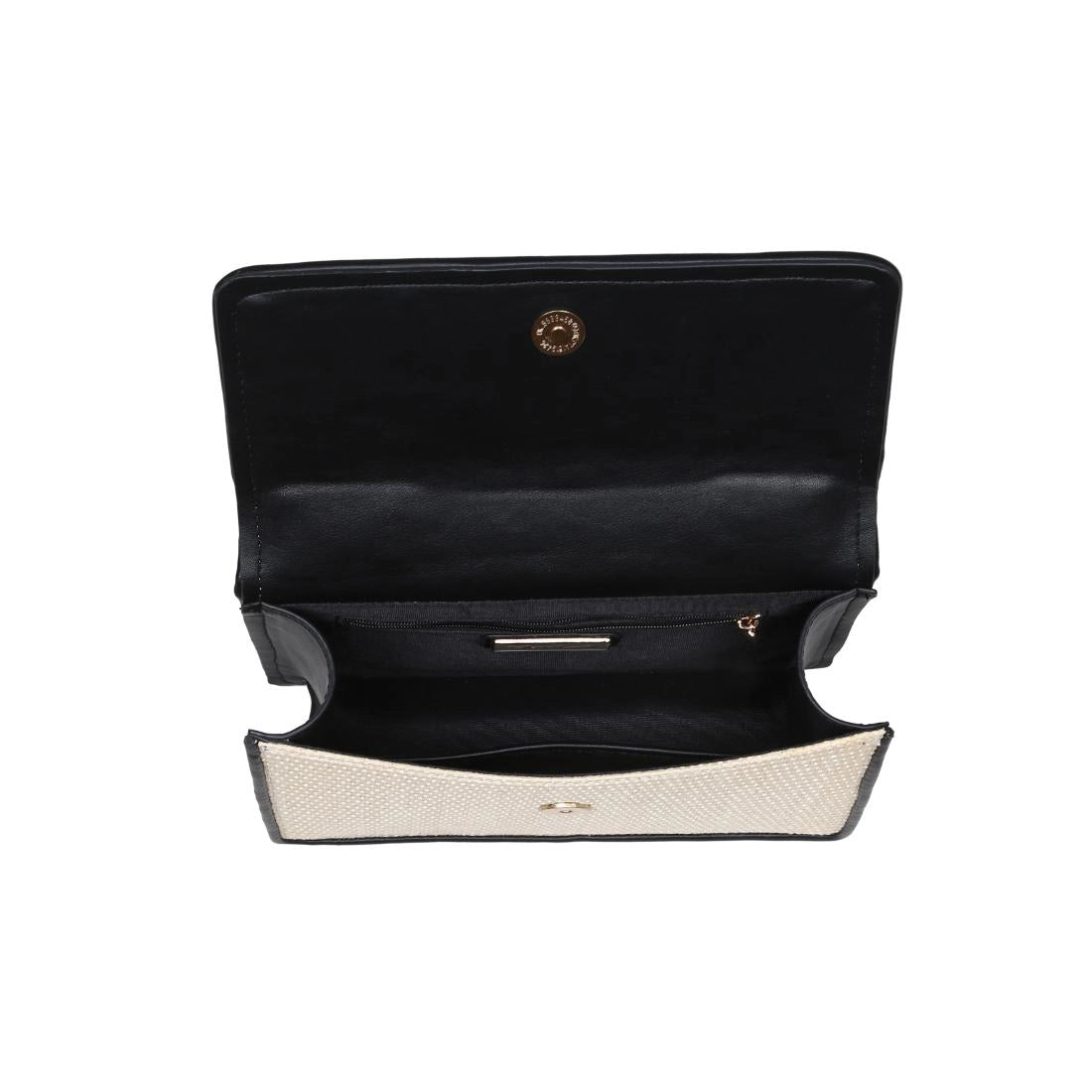 Moda Luxe Ruth Crossbody in Ivory and Black