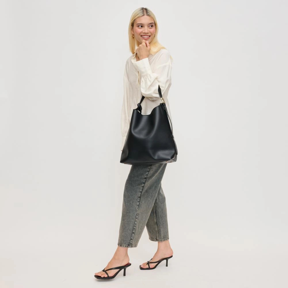 Urban Expressions Zelda Hobo in Black