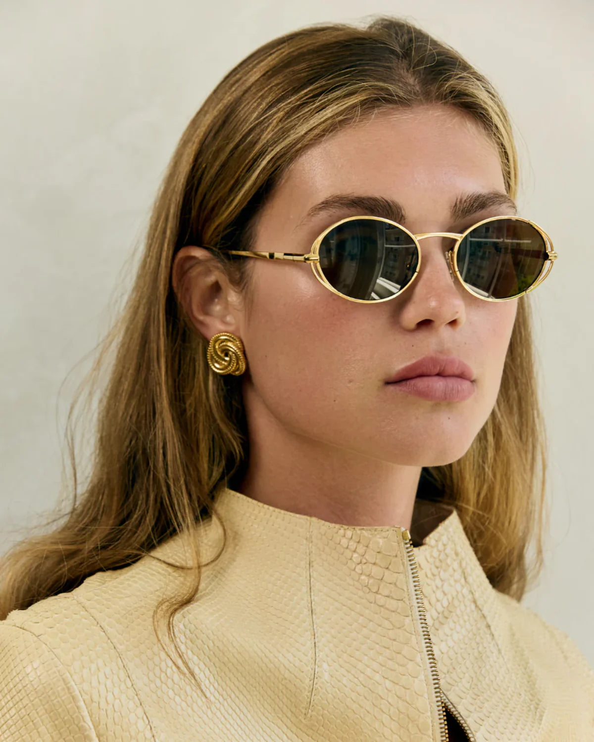 Aureum Collective St. Tropez Sunglasses in Gold