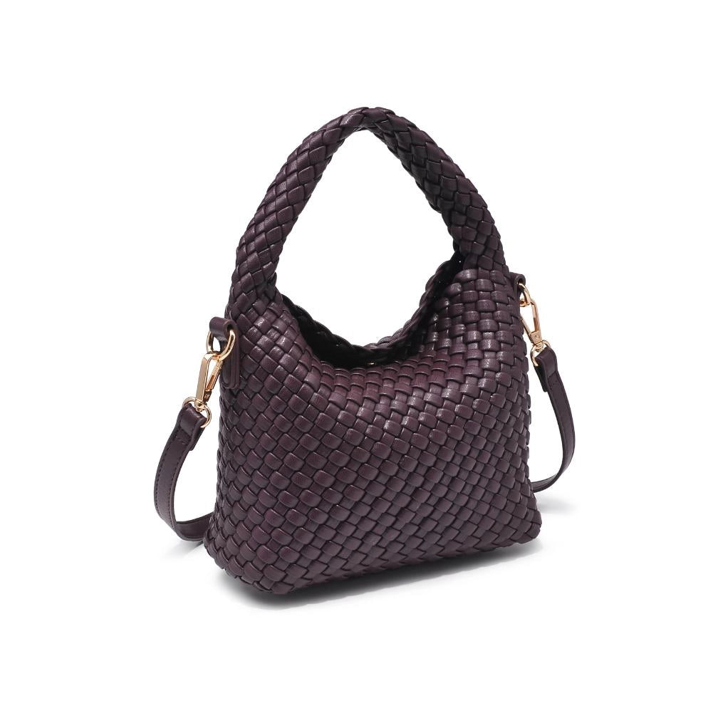 Moda Luxe Jessamine Woven Vegan Leather Crossbody