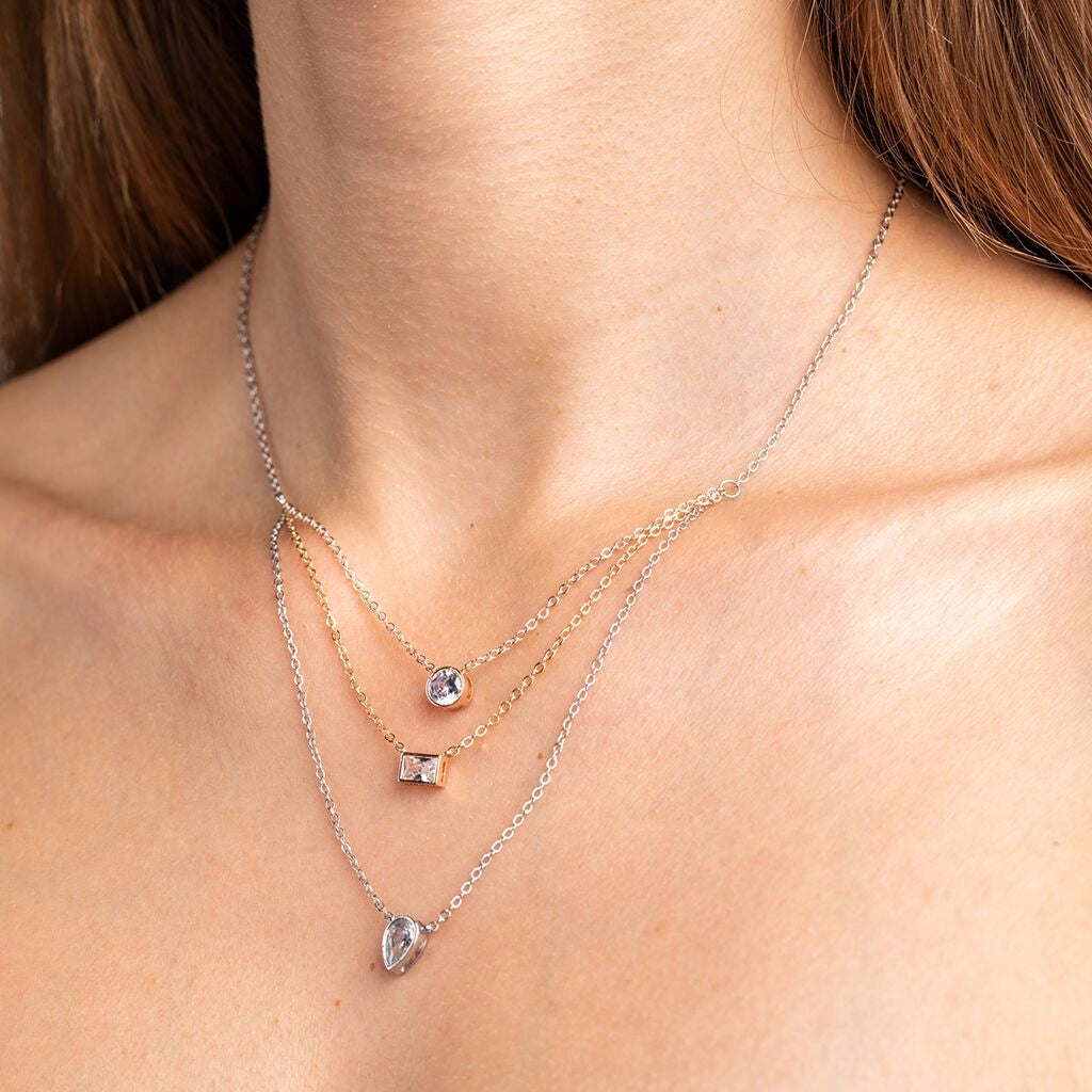 CZ by Kenneth Jay Lane Layered Necklace