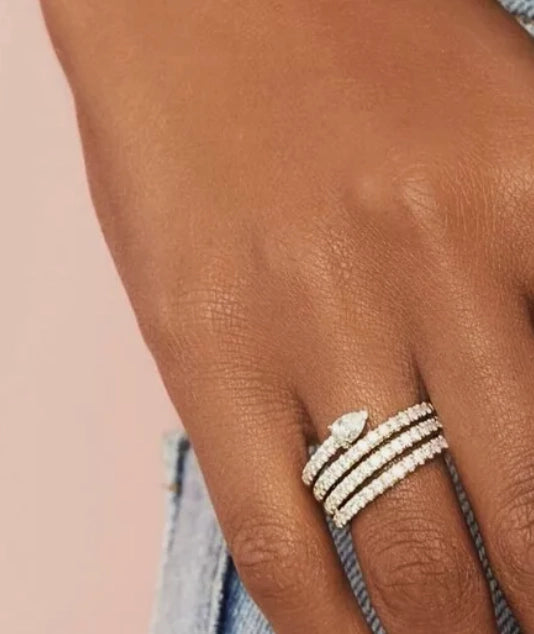 Triple Wrapped Ring