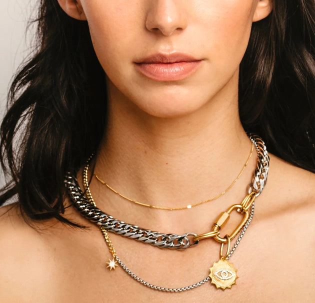 Charm Stacked Necklace