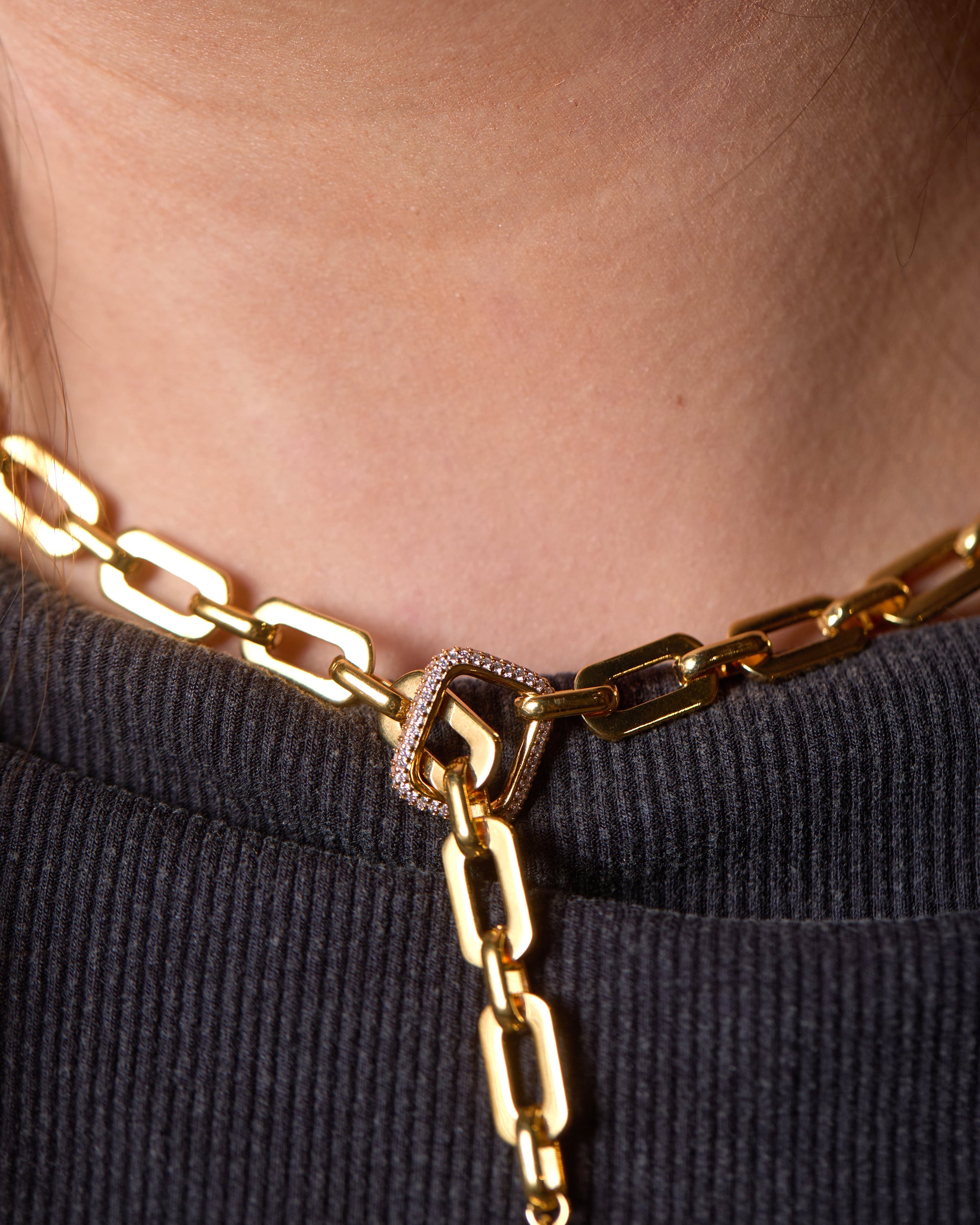 Theia Jewelry Ava Link Necklace
